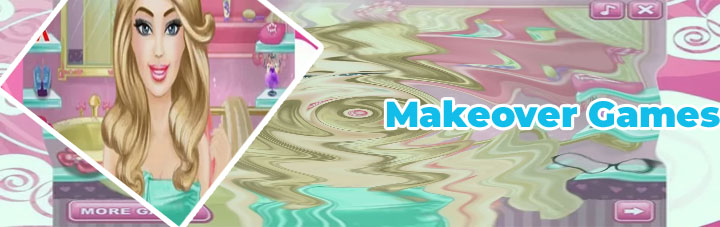 Barbie doll makeup and dress up games