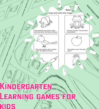Kindergarten activities online